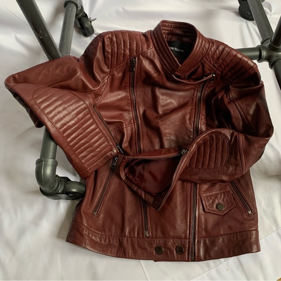 Leather jacket NWT - Picture 3 of 6